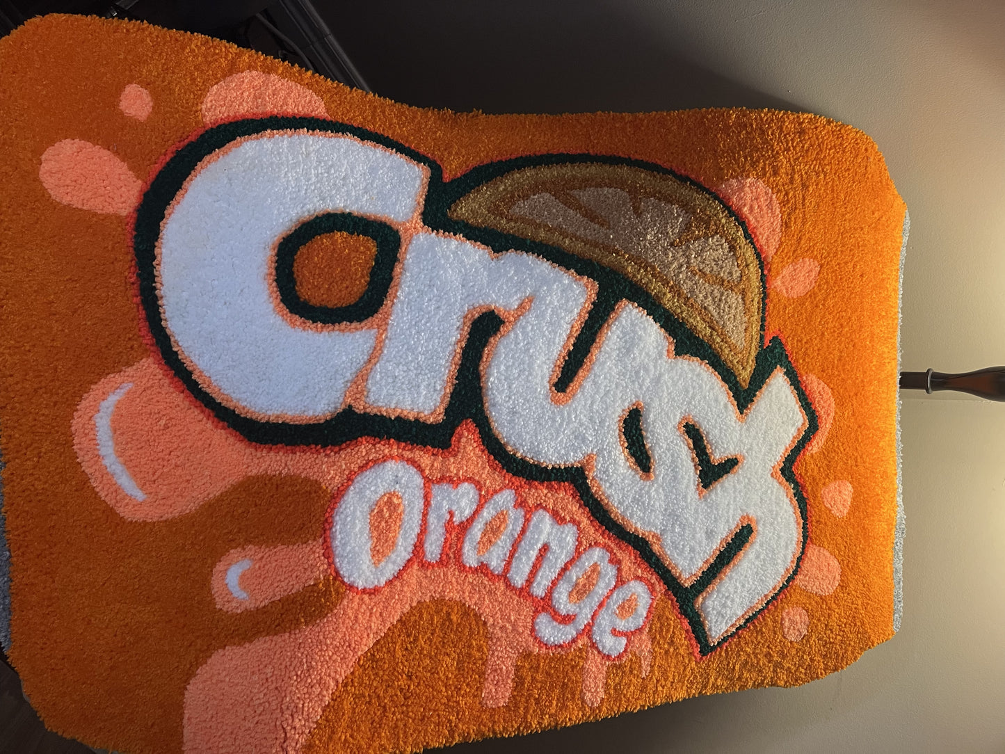 Crush Orange Rug