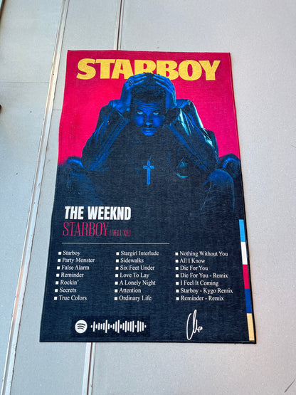 Weeknd's Starboy Album Rug