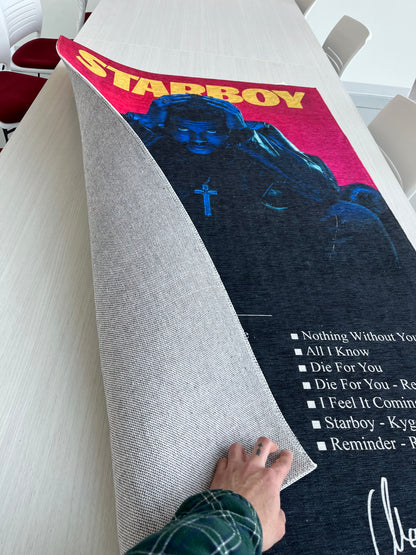 Weeknd's Starboy Album Rug