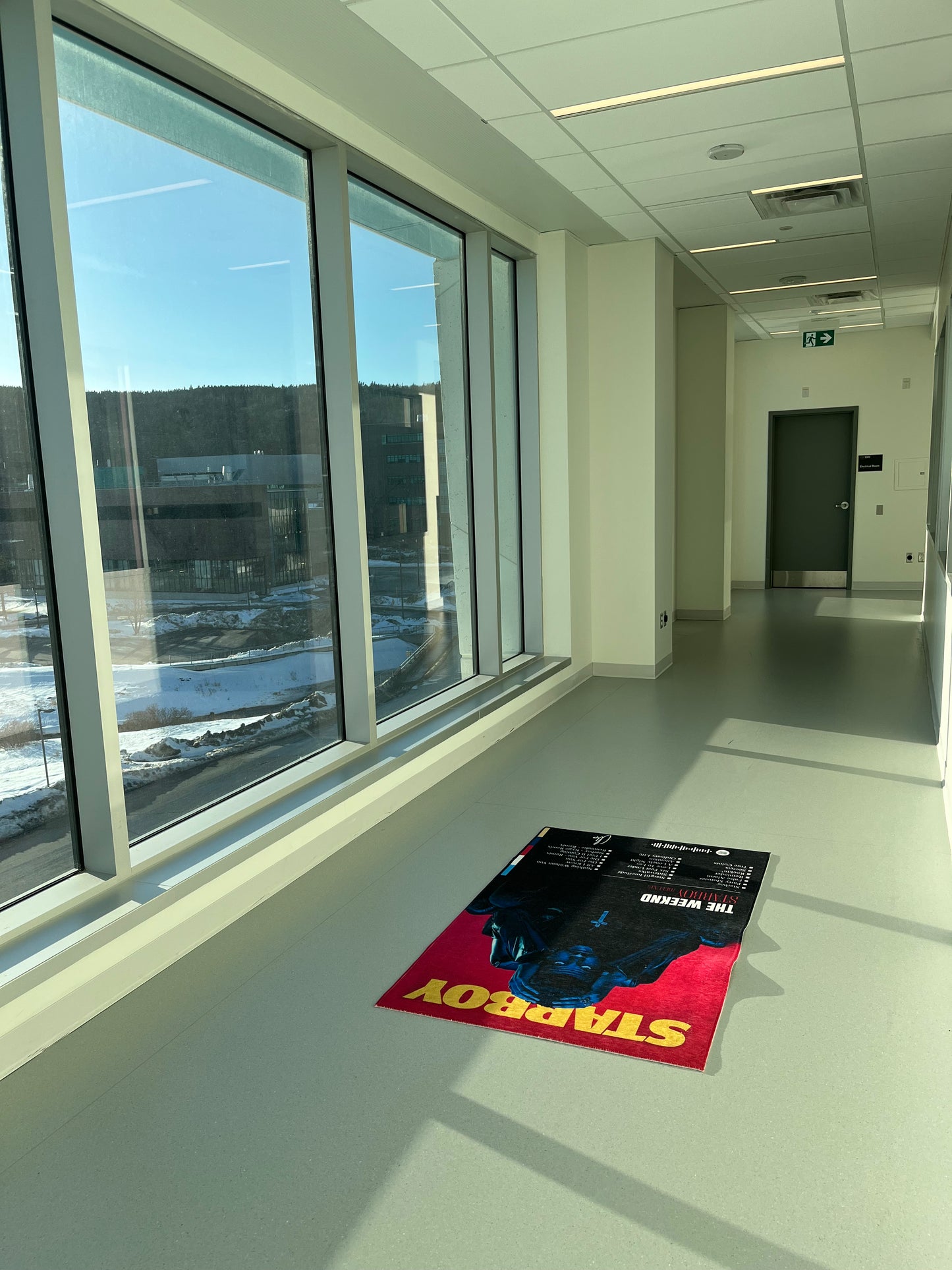 Weeknd's Starboy Album Rug